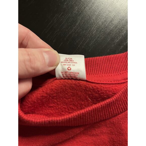 Holiday Time “Gangsta Wrapper” Santa Sweatshirt | Size S - Picture 5 of 7
